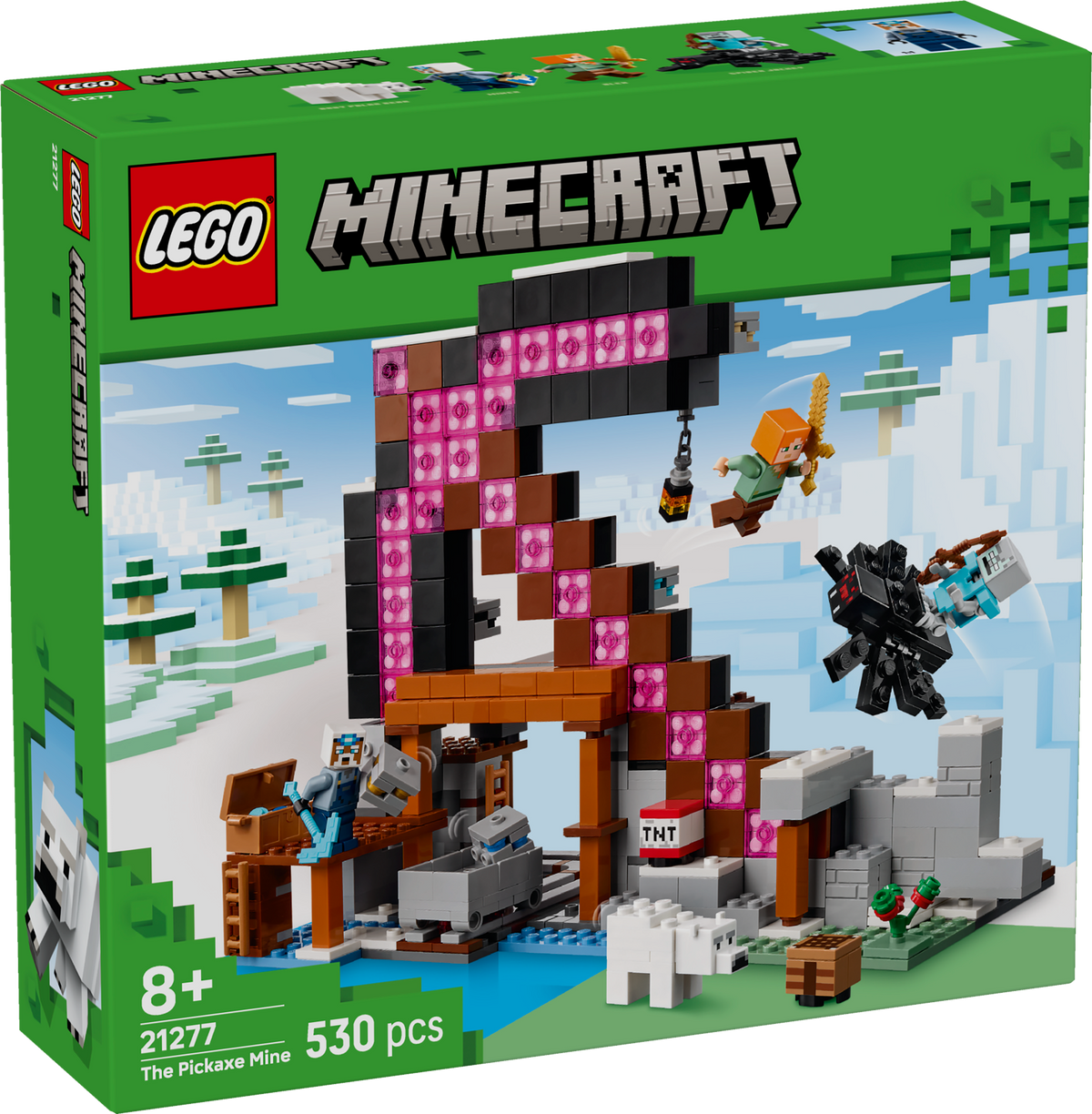 LEGO Minecraft 21277 Kirtiklio kasykla