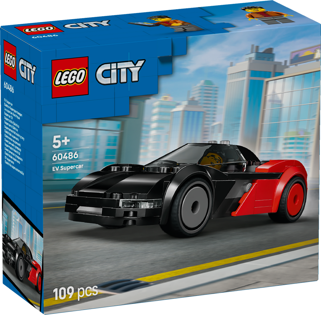 LEGO City 60486 Elektrinis superautomobilis