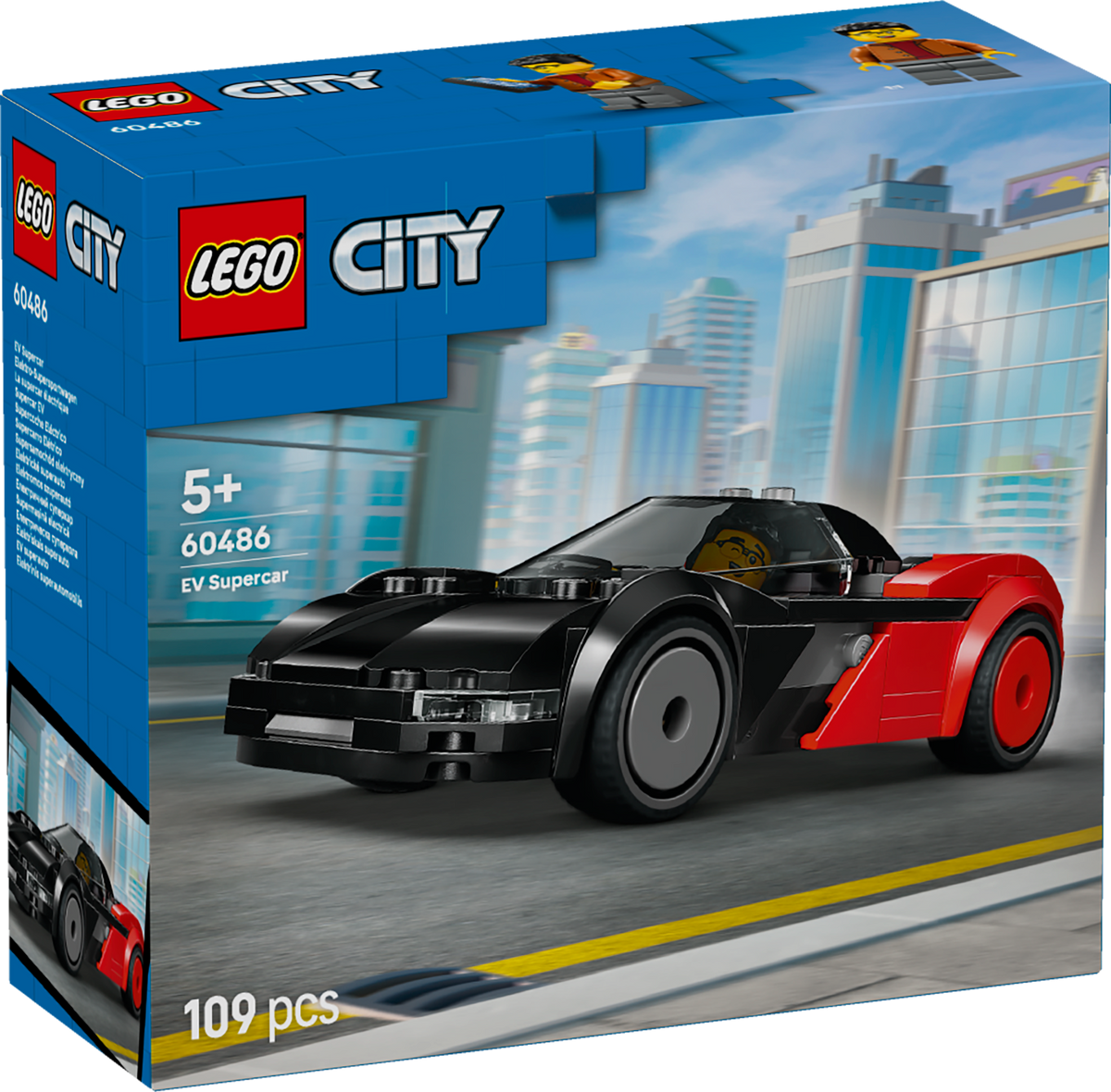 LEGO City 60486 Elektrinis superautomobilis