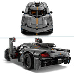 LEGO Technic 42173 Koenigsegg Jesko Absolut pilkas hiperautomobilis