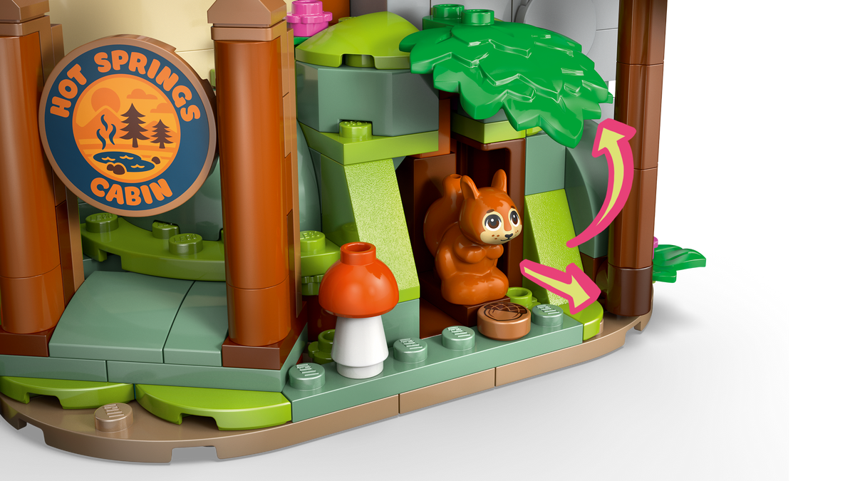 LEGO Friends 42705 Jaukus rudeninis miško namelis