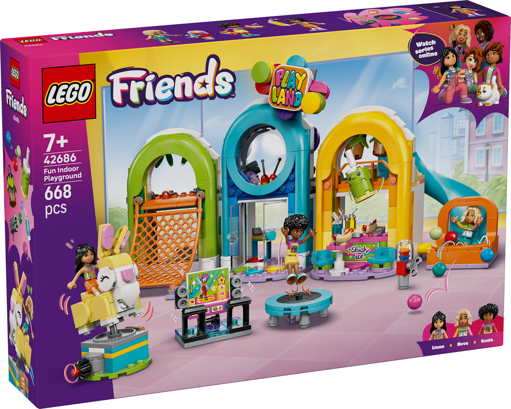 LEGO Friends 42686 Smagi vidaus žaidimų aikštelė