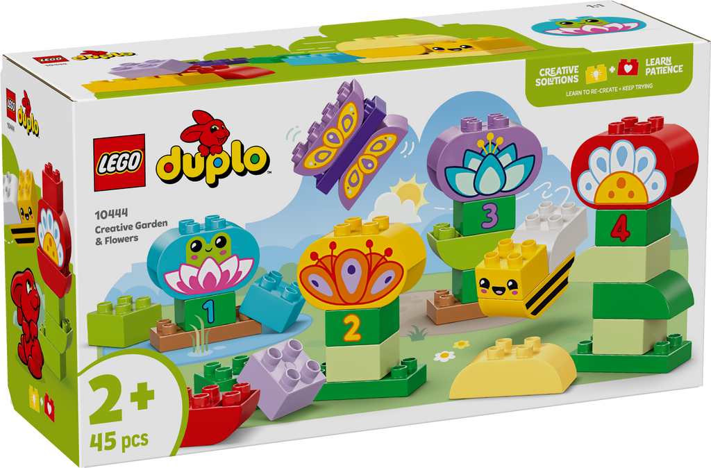 LEGO DUPLO 10444 Kūrybinis sodas ir gėlės