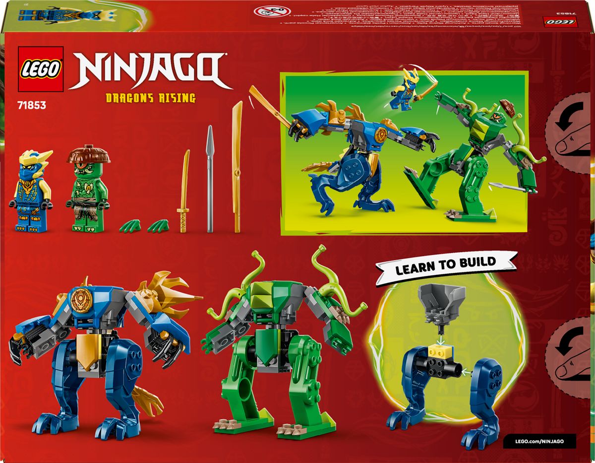 LEGO NINJAGO 71853 Jay drakono roboto kova