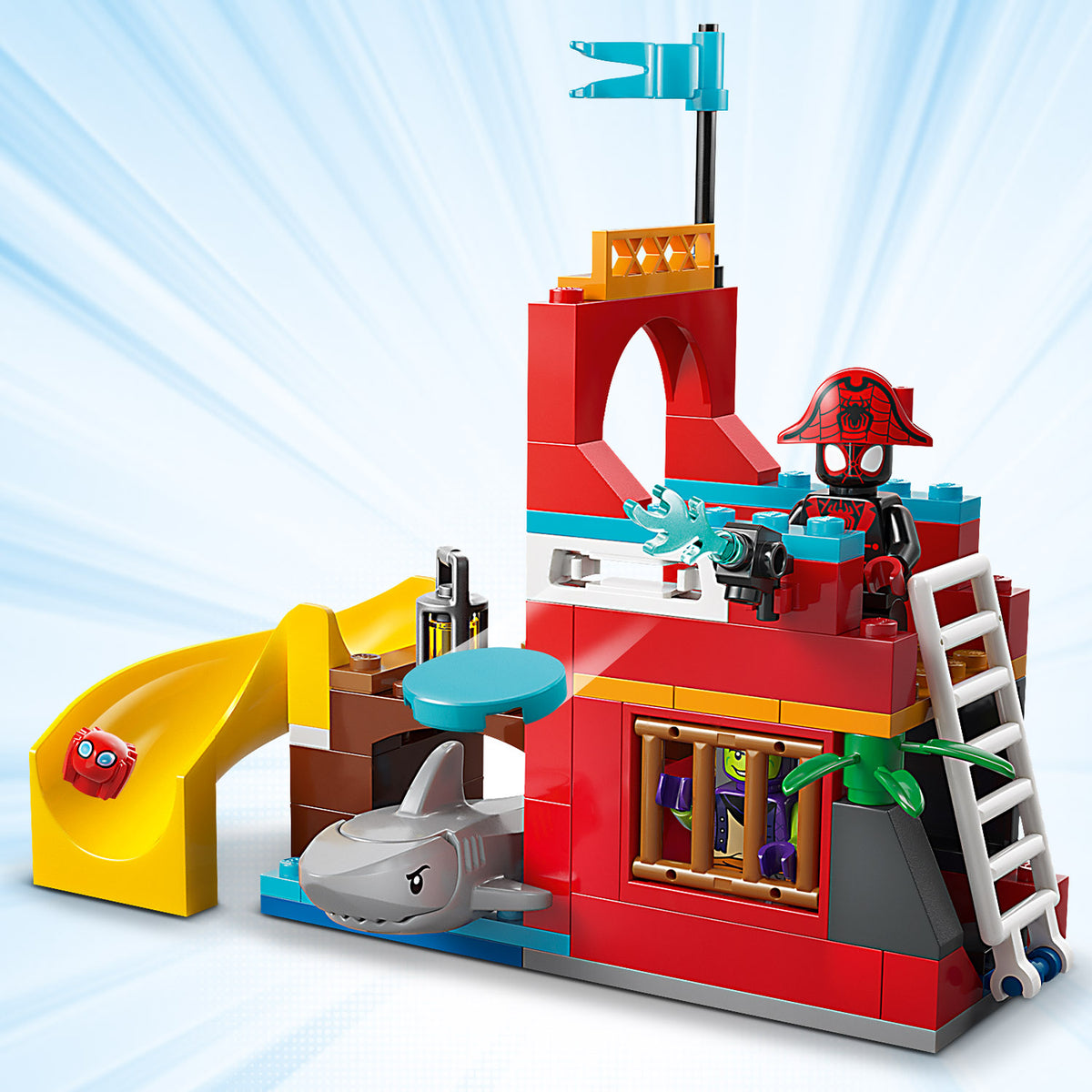 LEGO Marvel 11208 Komandos Spidey piratų laivas