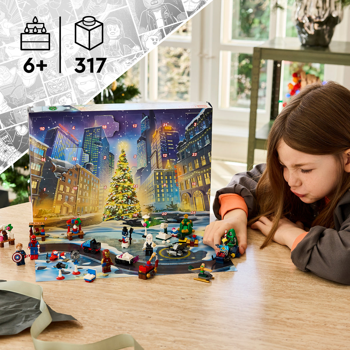 LEGO Marvel 76340 Advento kalendorius 2026