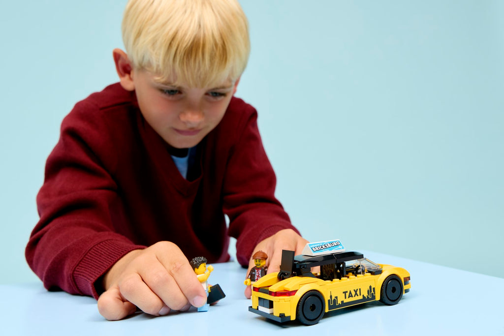 LEGO City 60487 Geltonas taksi