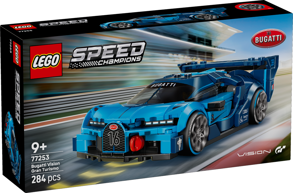 LEGO Speed Champions 77253 Bugatti Vision GT hipersportinis automobilis