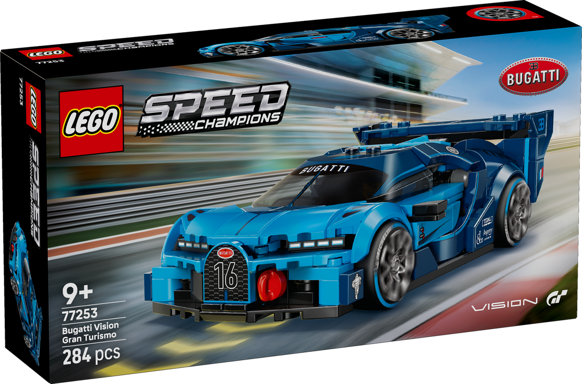 LEGO Speed Champions 77253 Bugatti Vision GT hipersportinis automobilis