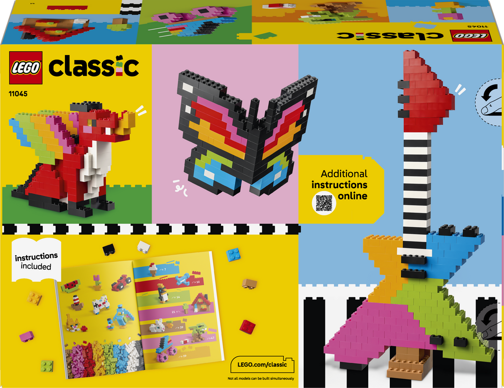 LEGO Classic 11045 Kūrybinės spalvotos kaladėlės
