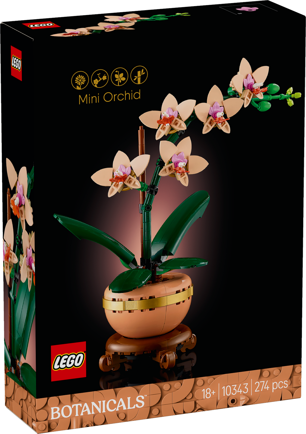LEGO Botanicals 10343 Mini orchidėja
