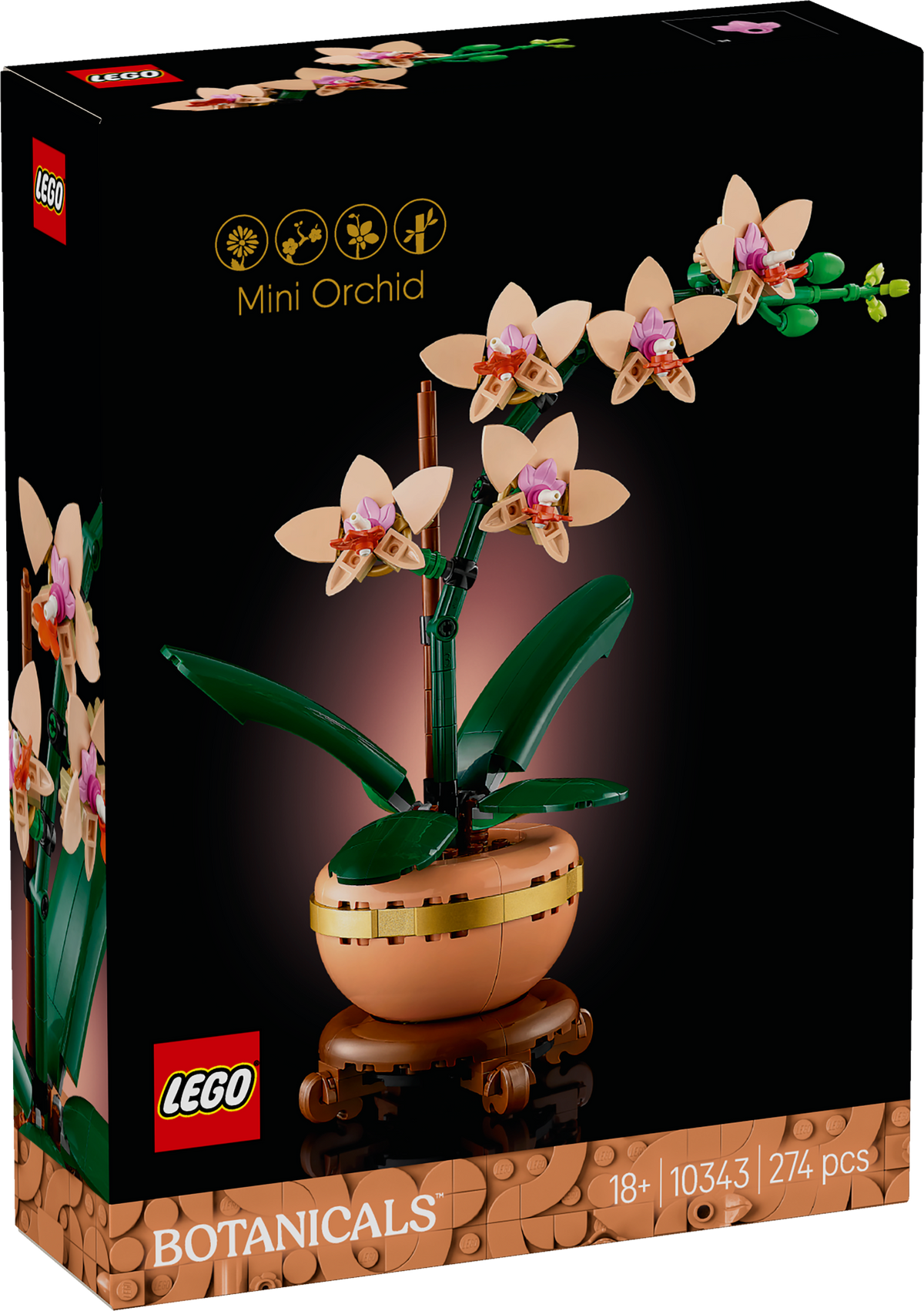 LEGO Botanicals 10343 Mini orchidėja