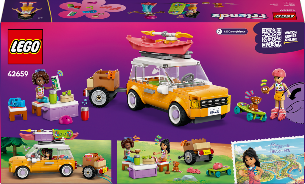 LEGO Friends 42659 Draugų kelionės automobilis