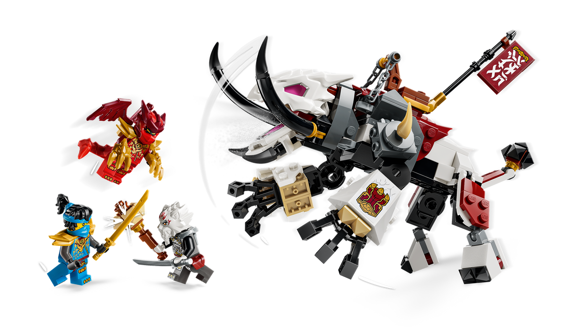 LEGO NINJAGO 71863 Zilvaras ir drakonų žvėris Grimtakas