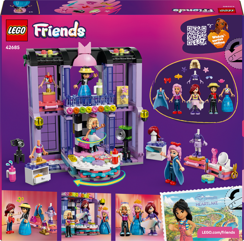 LEGO Friends 42685 Hartleiko miesto mados šou