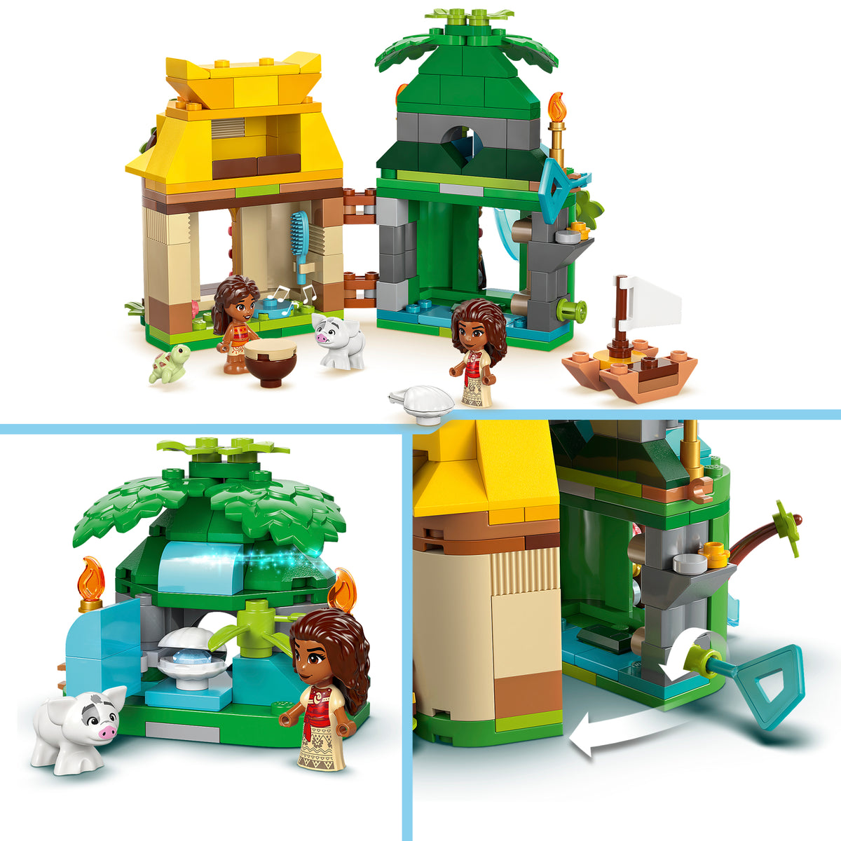LEGO Disney 43260 Vaianos linksmybės saloje