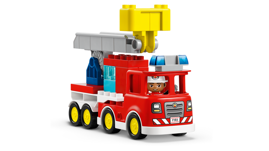 LEGO DUPLO 10473 Gaisrinė mašina su žarna ir gaisrininku