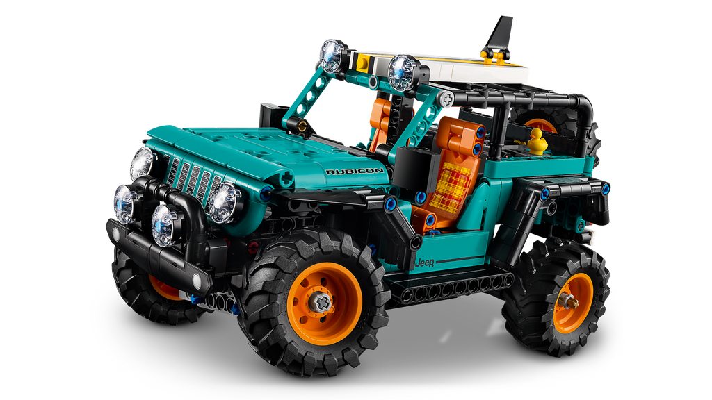 LEGO Technic 42227 Jeep Wrangler Rubicon visureigis