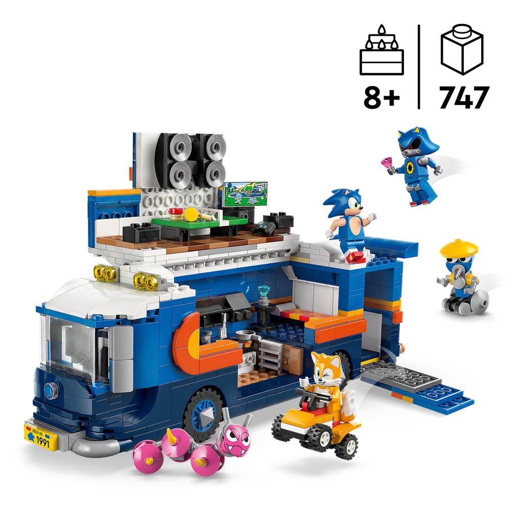 LEGO Sonic the Hedgehog 77006 Sonic komandos vadavietės sunkvežimis