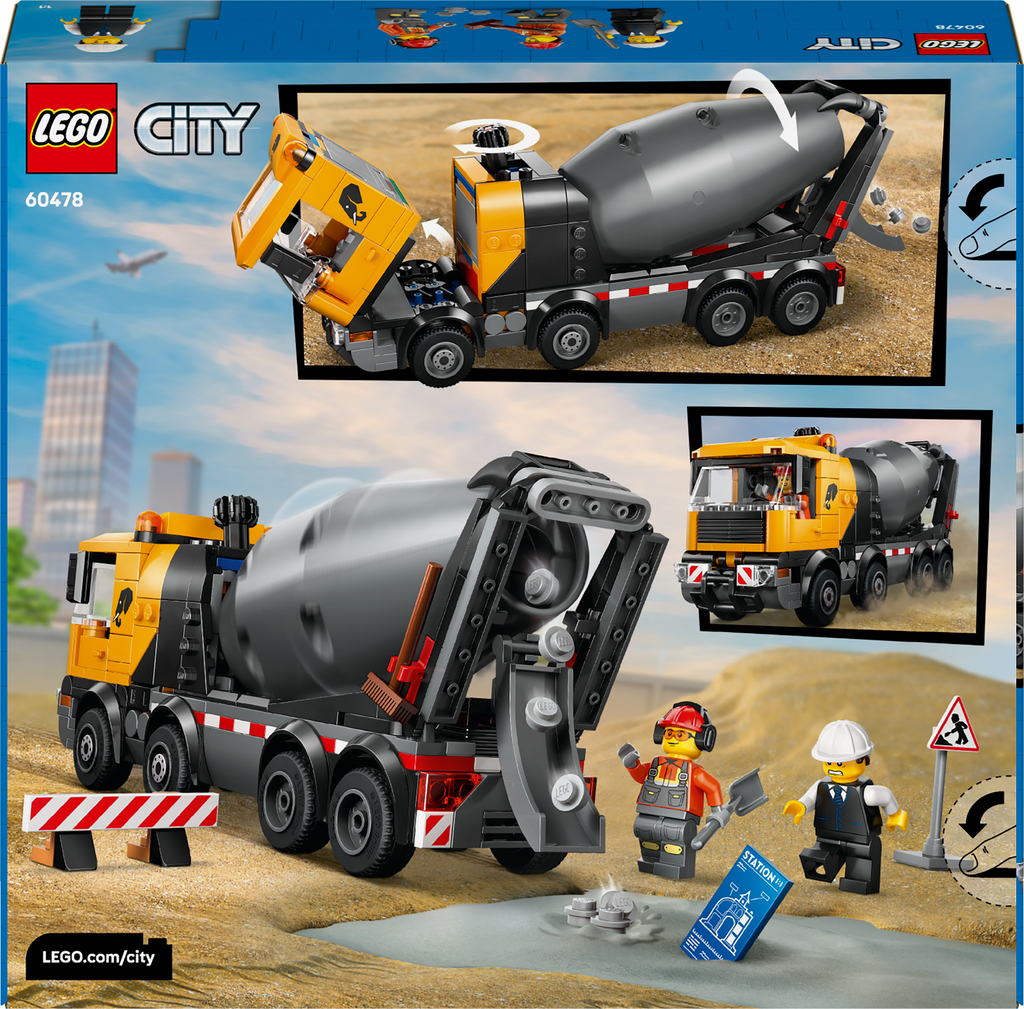LEGO City 60478 Betonvežė
