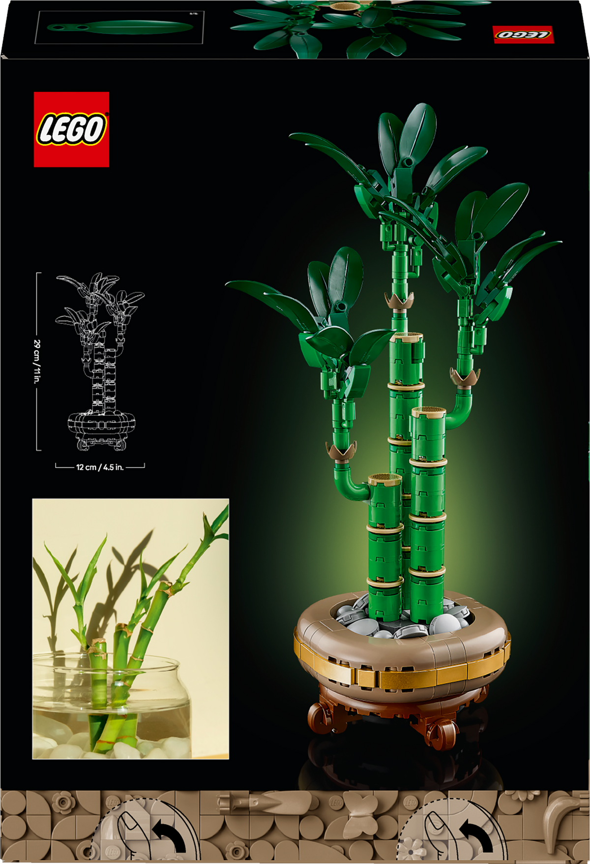 LEGO Botanicals 10344 Laimės bambukas