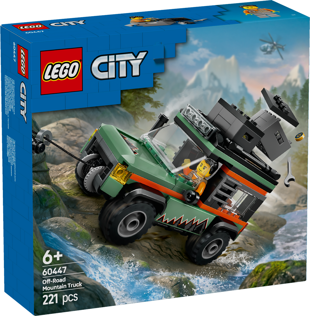 LEGO City 60447 Bekelės 4x4 kalnų visureigis