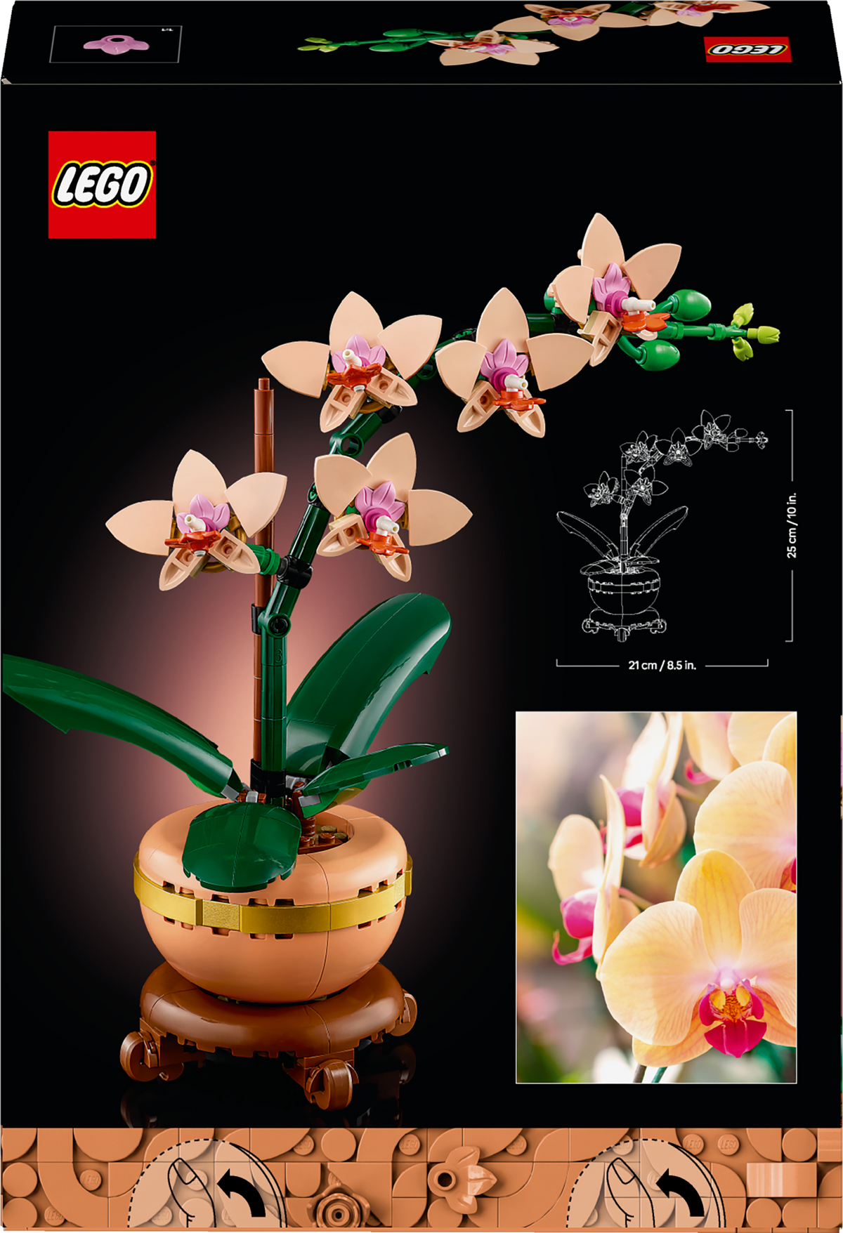 LEGO Botanicals 10343 Mini orchidėja