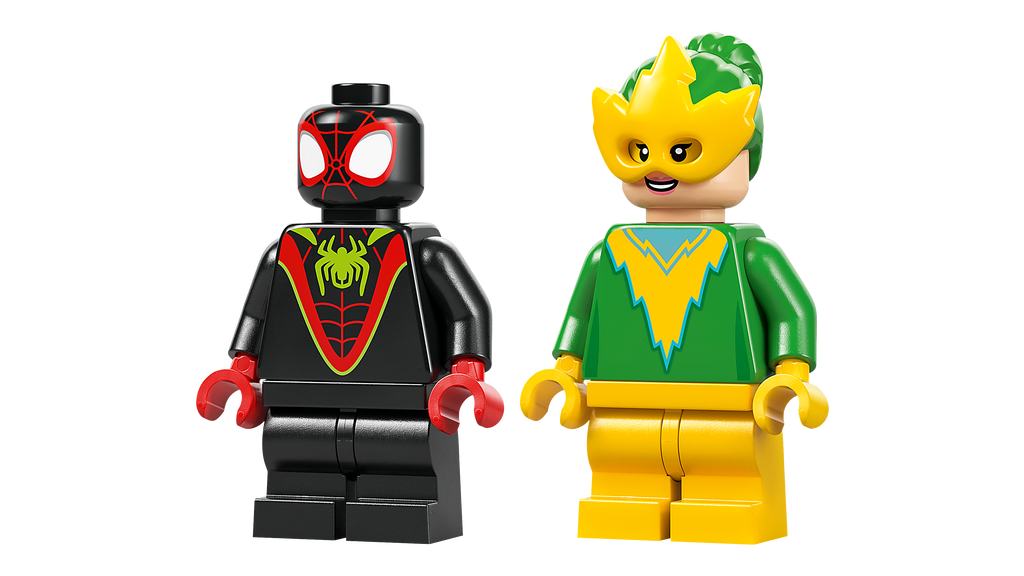 LEGO Marvel 11198 Spin ir Electro dinozaurų mašinų gaudynės