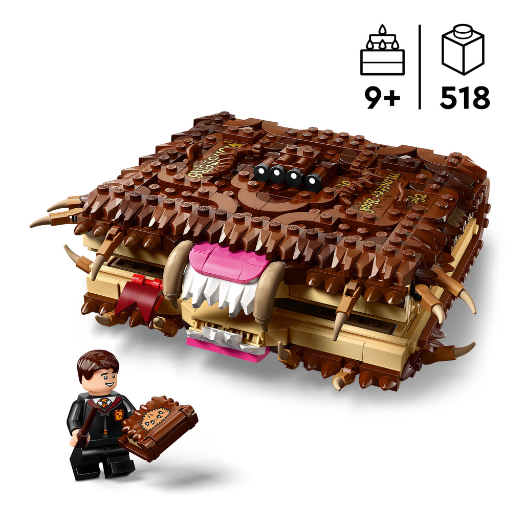 LEGO Harry Potter 76449 Kandžiojanti „Pabaisų knyga apie pabaisas“