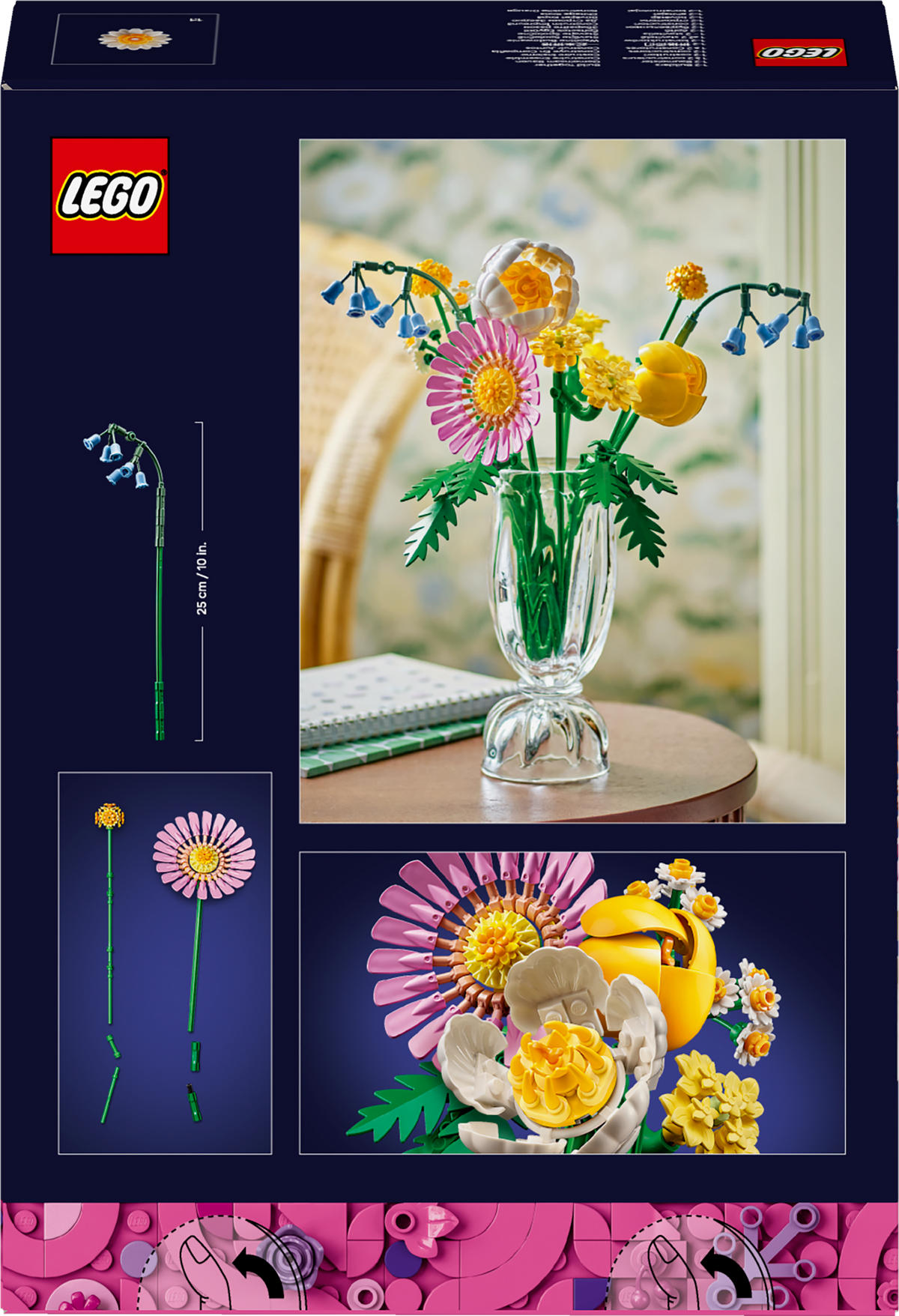 LEGO Botanicals 10347 Maža saulėta puokštė