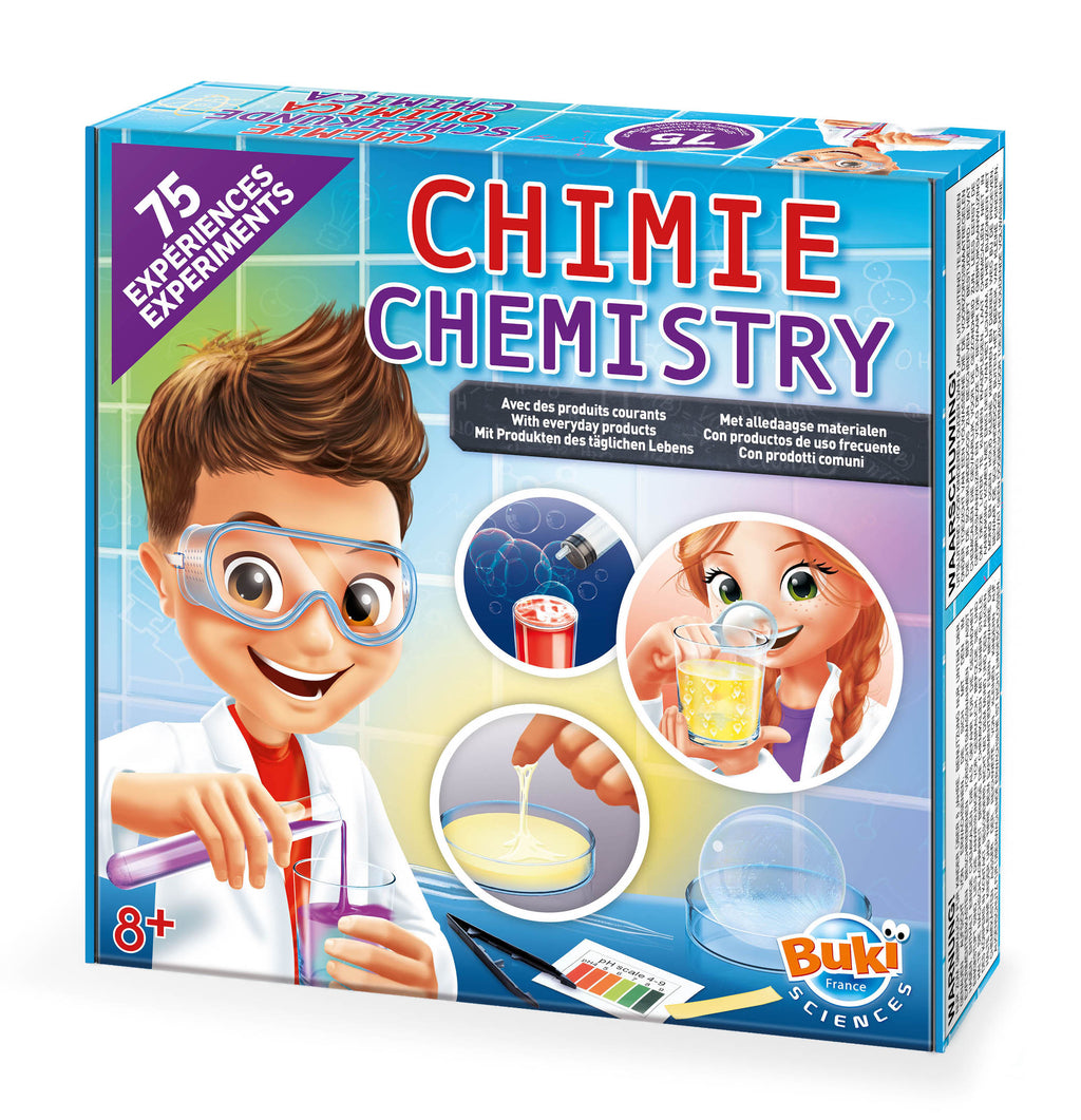 Buki chemijos laboratorija – 75 eksperimentai