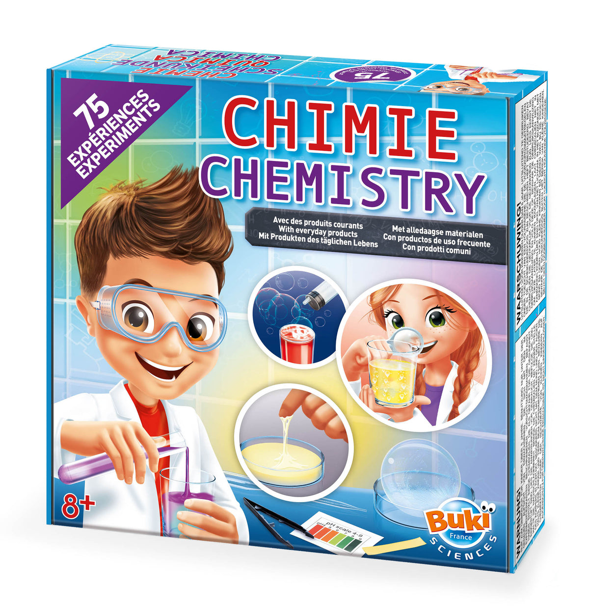 Buki chemijos laboratorija – 75 eksperimentai