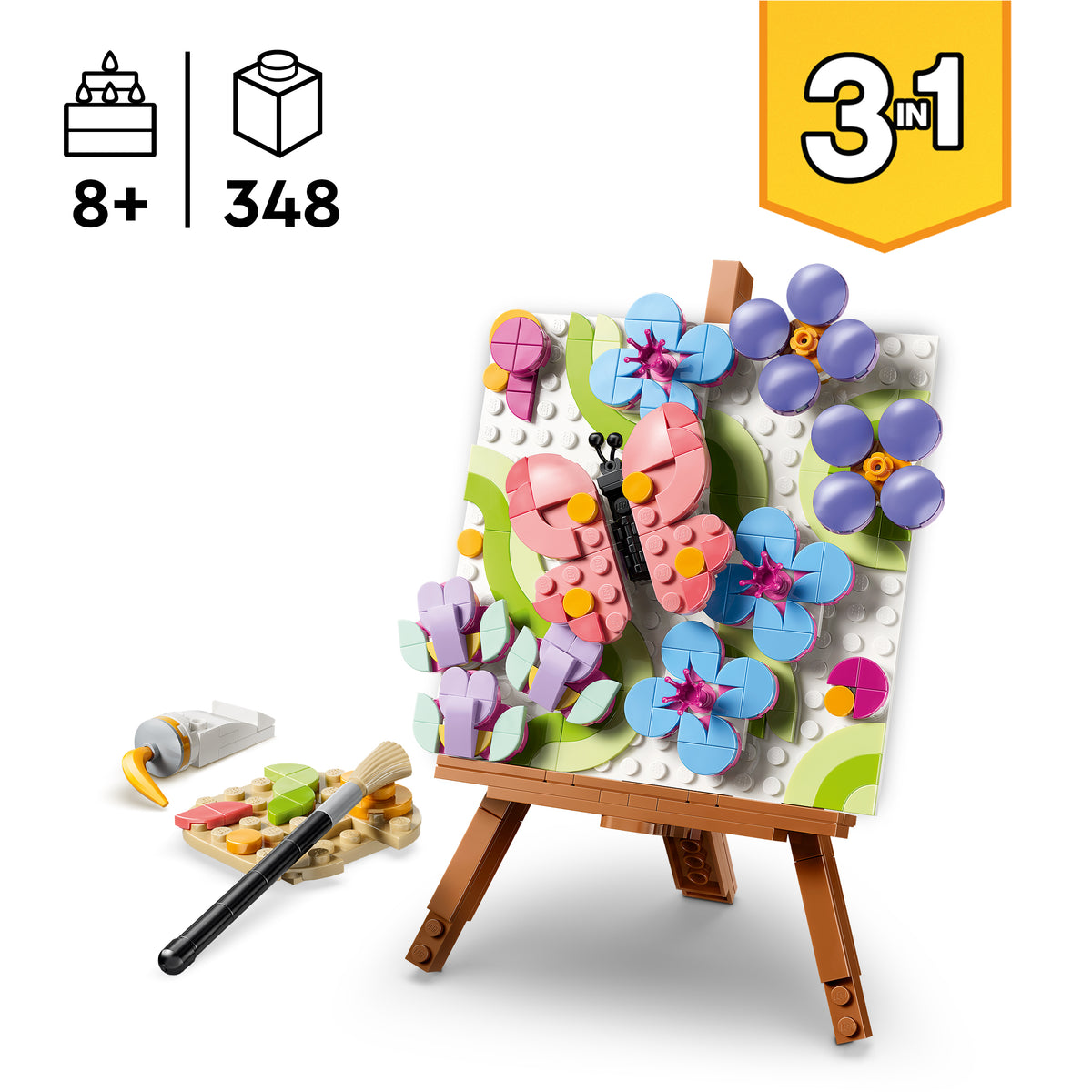 LEGO Creator 31390 Gėlių paveikslas