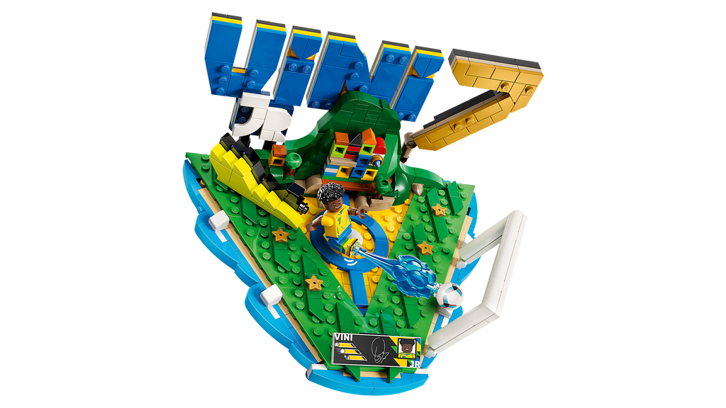LEGO Editions 43027 Vini Jr. – futbolo akimirkos