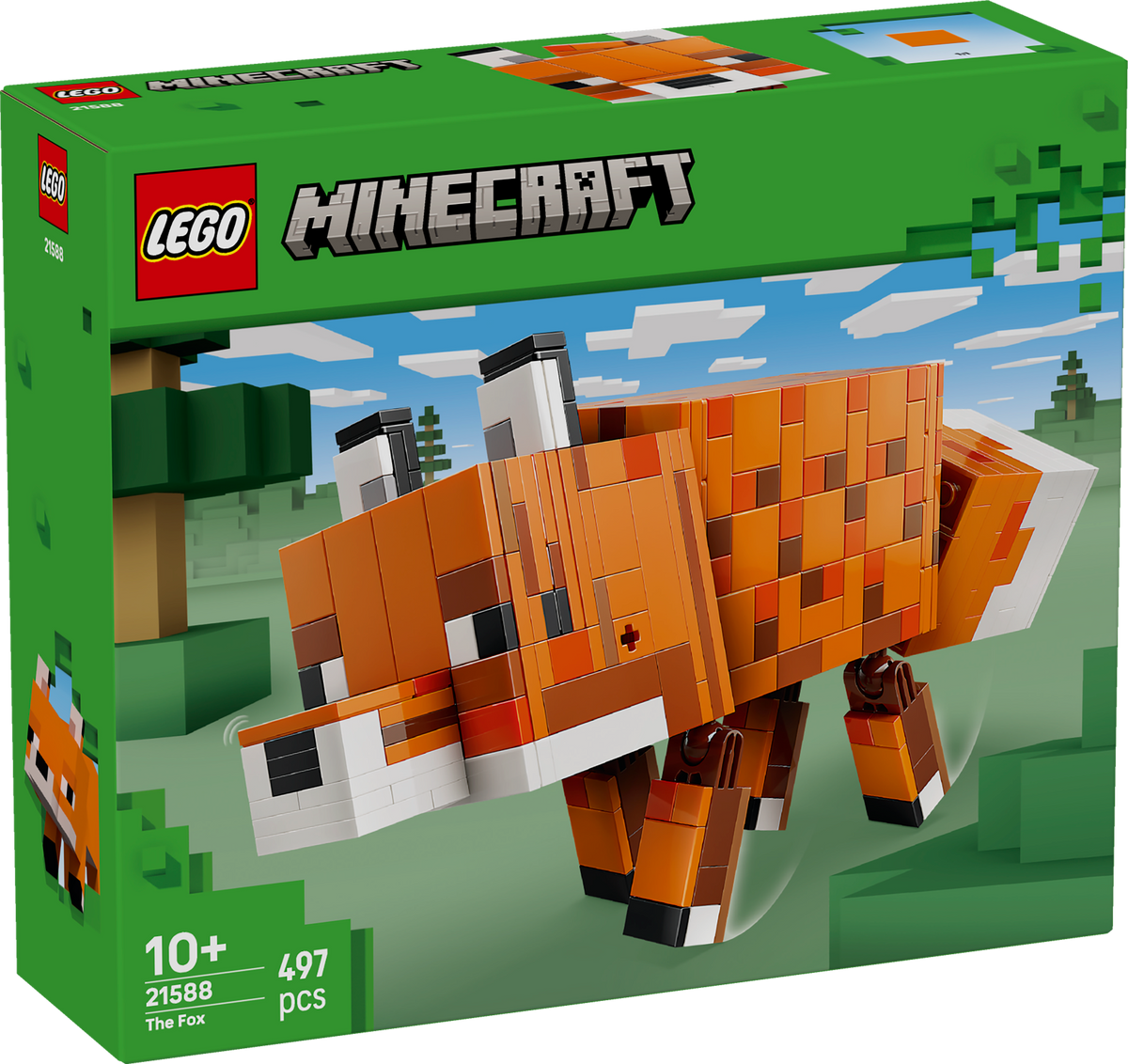 LEGO Minecraft 21588 Lapė