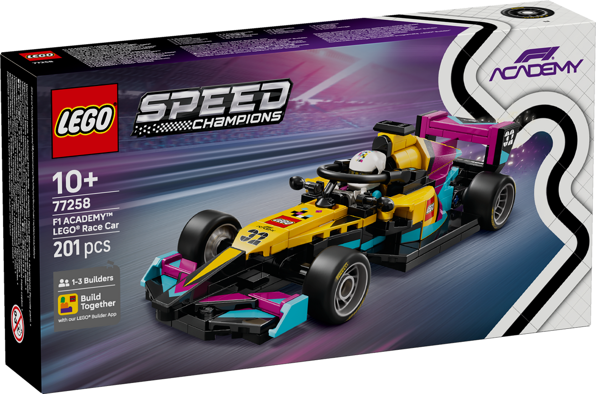 LEGO Speed Champions 77258 F1 ACADEMY LEGO lenktyninis bolidas