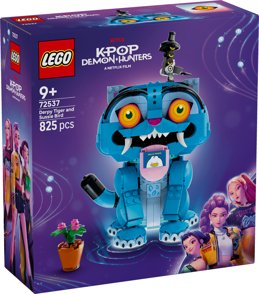 LEGO KPop Demon Hunters 72537 Derpy tigras ir Sussie paukštis