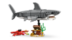 LEGO Creator 31381 Grėsmingas ryklys su lobių skrynia