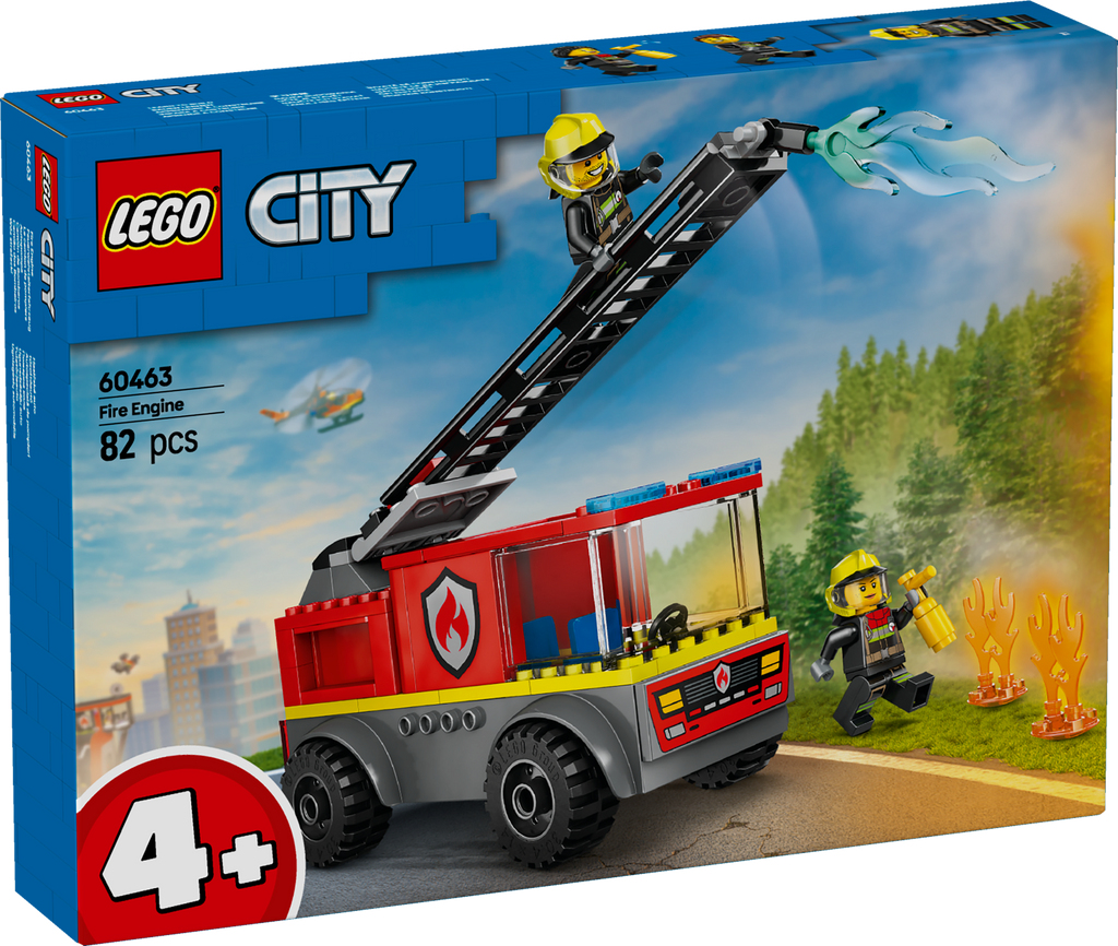 LEGO City 60463 Gaisrinė mašina su kopėčiomis