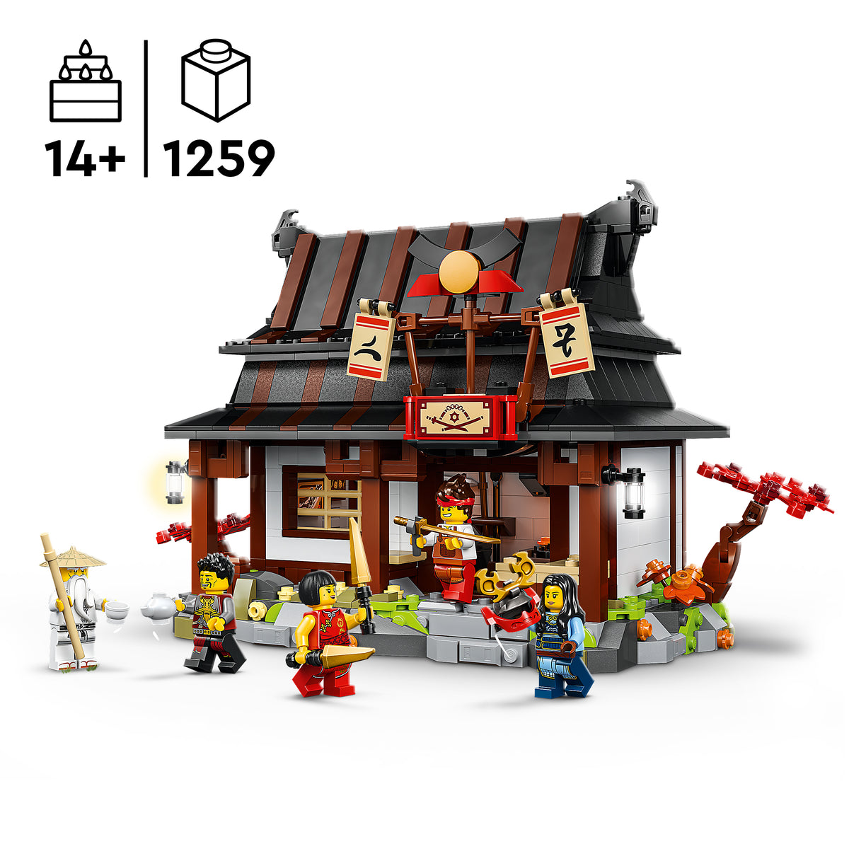 LEGO NINJAGO 71858 Keturių ginklų kalvė – 15-mečio leidimas