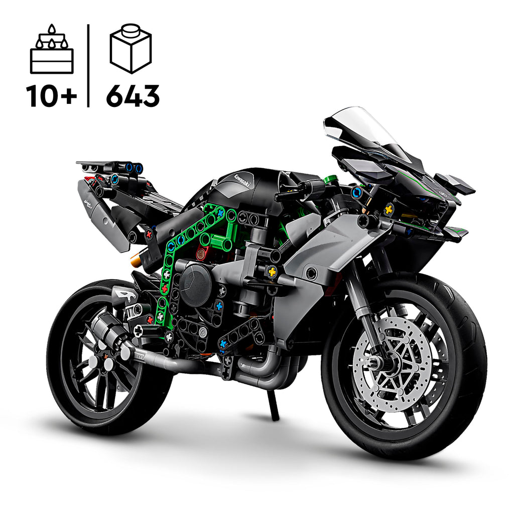 LEGO Technic 42170 Kawasaki Ninja H2R motociklas