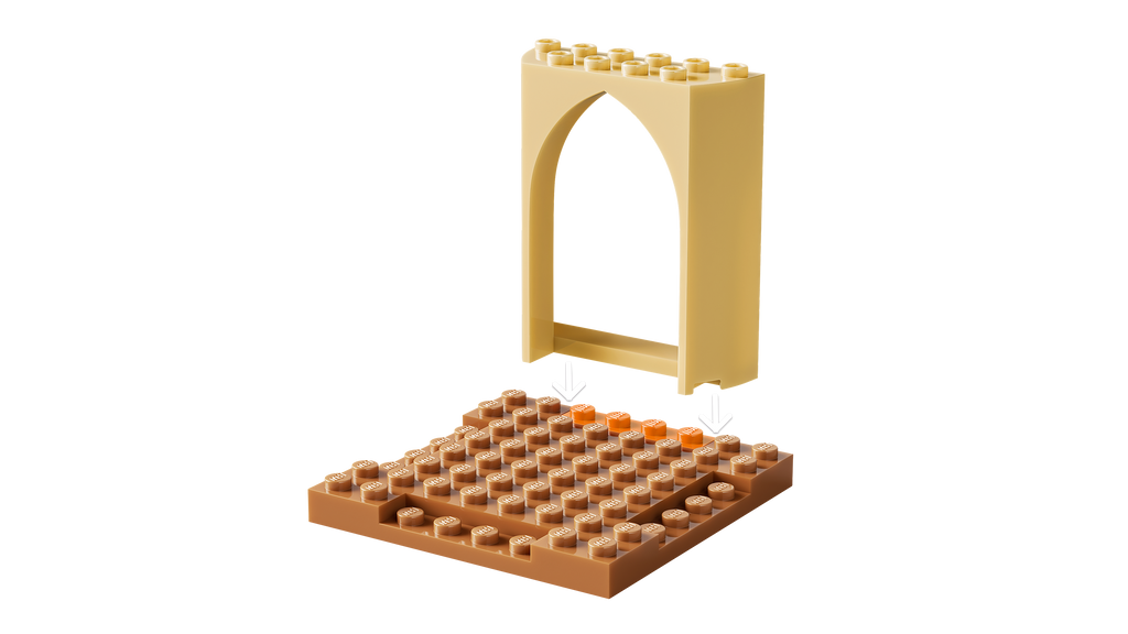 LEGO Disney 43282 Vaianos kaimo namelis ir valtis