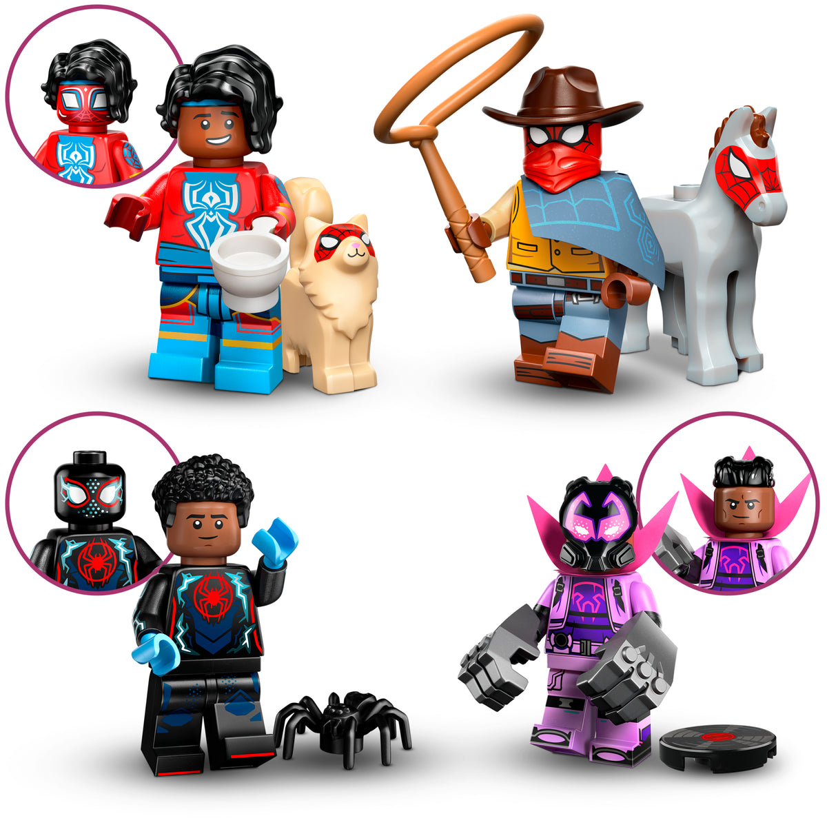 LEGO Minifigures 71050 Marvel Žmogus-voras: Kitoje voratinklio pusėje (staigmenų dėžutė)