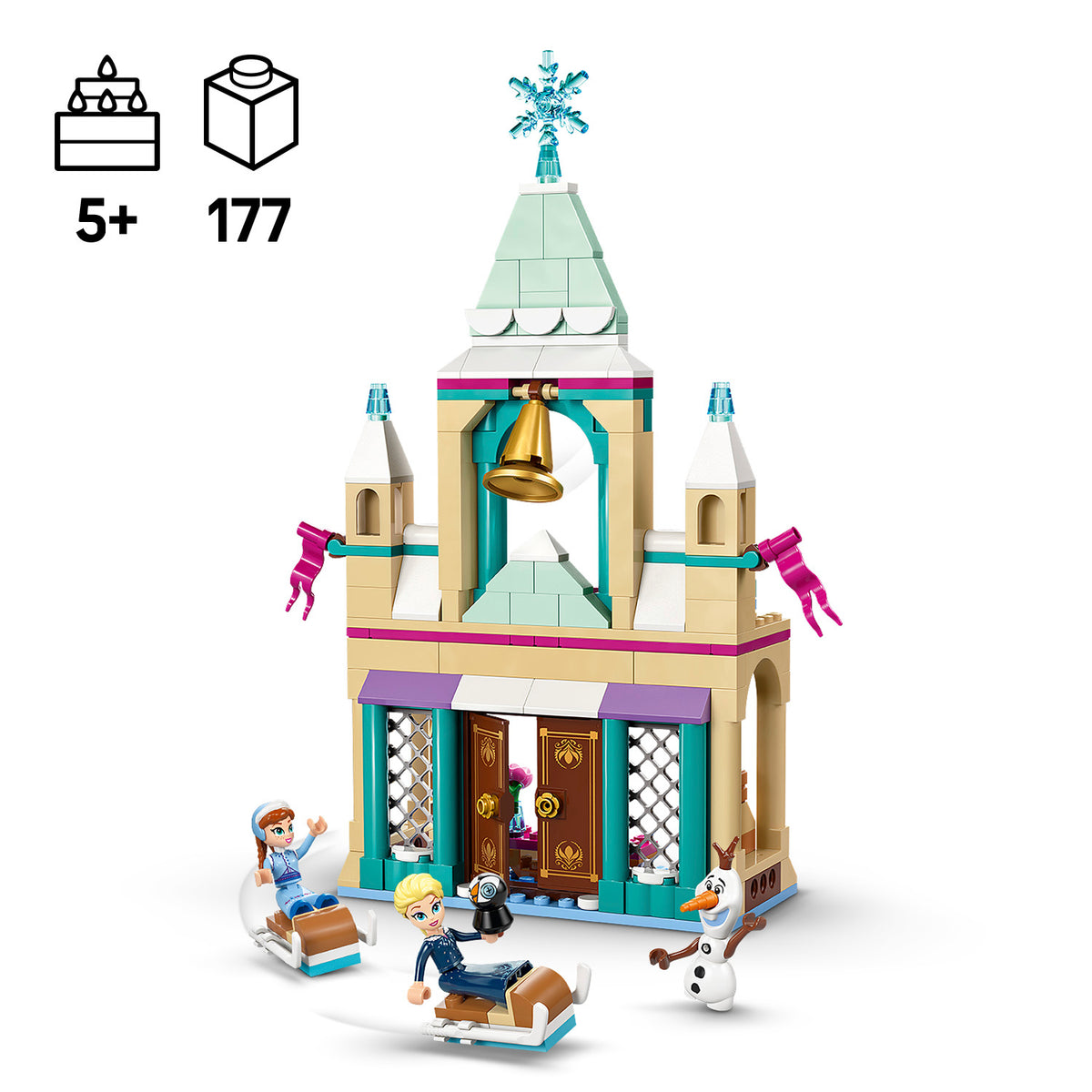 LEGO Disney 43265 Arendelio ledo pilis