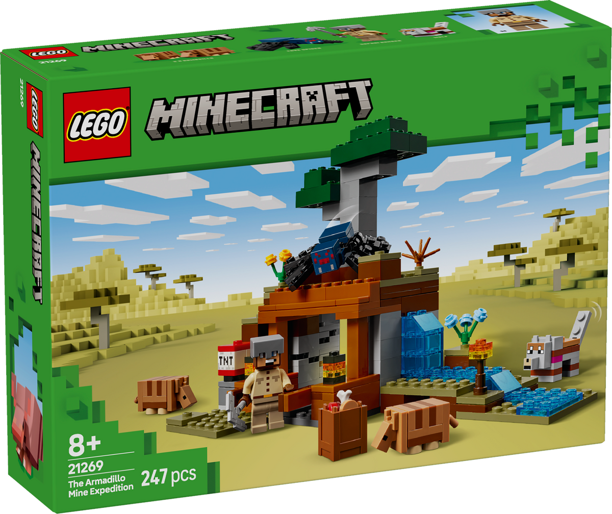 LEGO Minecraft 21269 Šarvuočių kasyklos ekspedicija