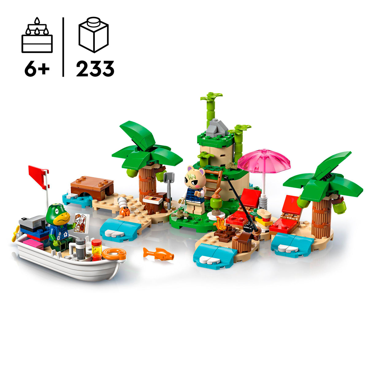 LEGO Animal Crossing 77048 Kapp'n laivo kelionė į salą