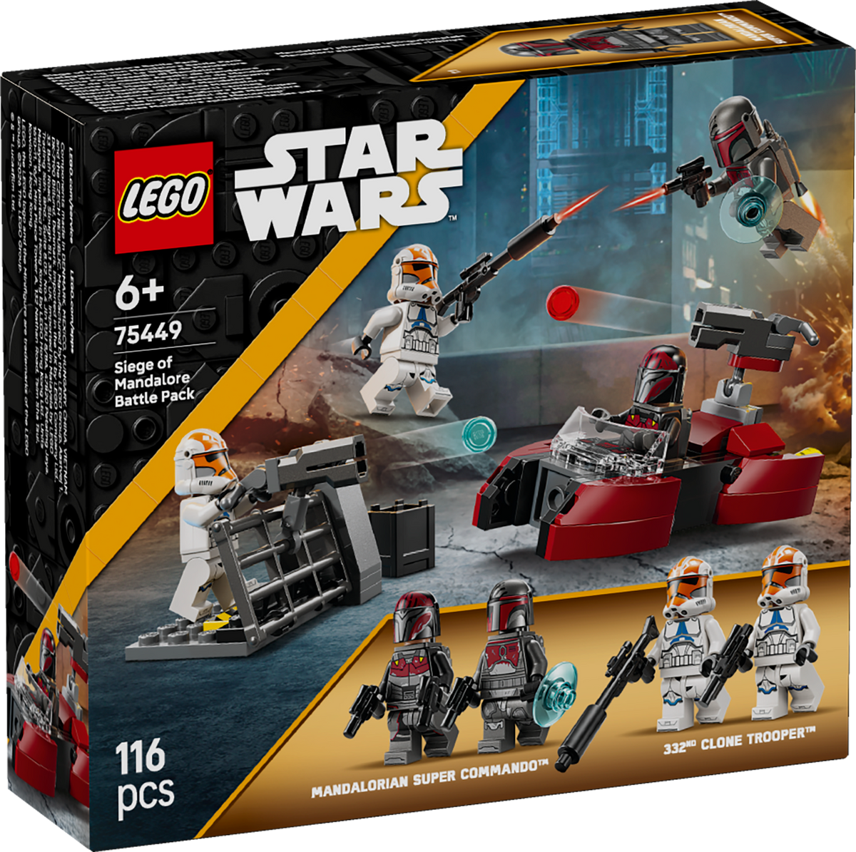 LEGO Star Wars 75449 Mandaloro apgulties kovos rinkinys