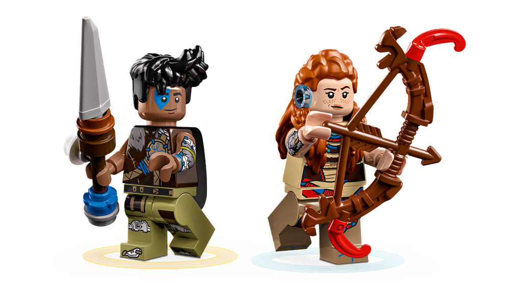 LEGO Horizon 77037 Aloy ir Varl prieš Shell-Walker ir Sawtooth