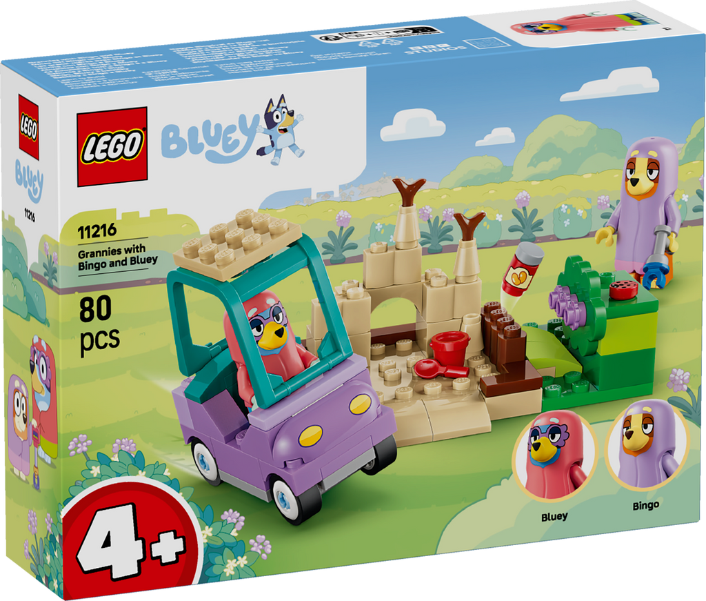 LEGO Bluey 11216 Bingo ir Bluey – močiutės
