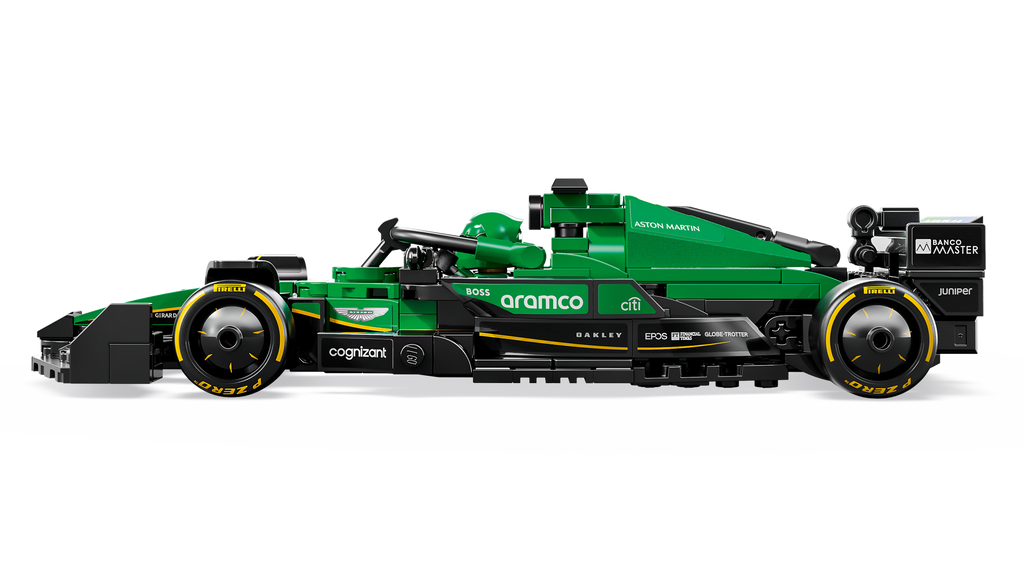 LEGO Speed Champions 77245 Aston Martin Aramco F1 AMR24 bolidas